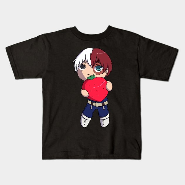 Strawbebbi boi Kids T-Shirt by InfernalFae